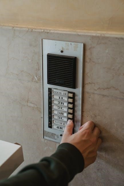 ge security system user manual